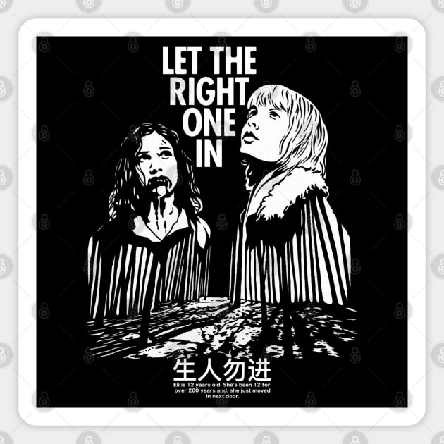 Let The right One In - A Tomas Alfredson Film Magnet by Chairrera